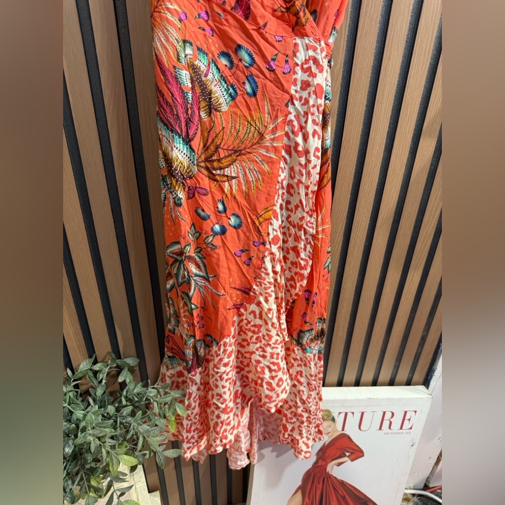 Farm Rio for Anthropologie Musette Maxi Dress Sz SP - Picture 5 of 13